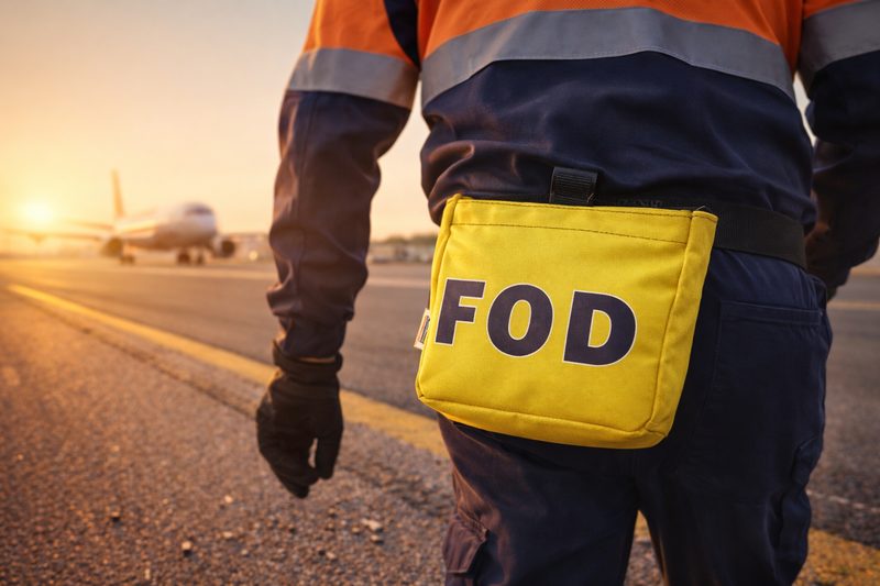 FOD prevention accessories and work wear