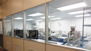 Cleanroom at Valcor Engineering
