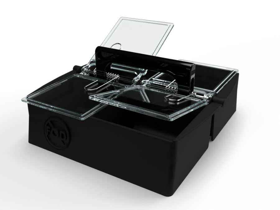 4 Compartment ThermoPlastic Rubber TREY®