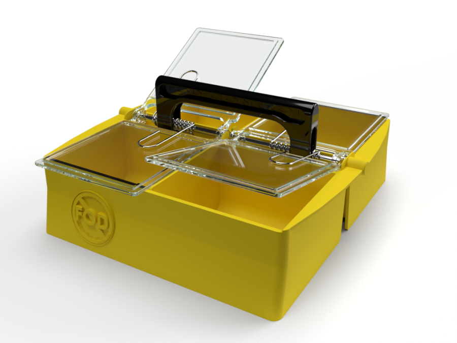 4 Compartment Polypropylene TREY®