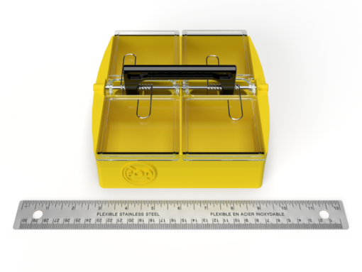 4 Compartment Polypropylene TREY® - Image 4