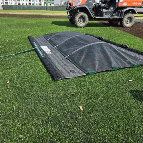Sportsweeper on Field