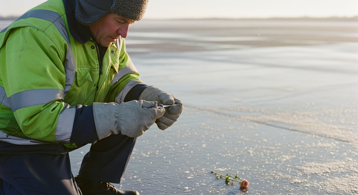 Cold Transitions: Ice, Frost & Hidden Debris
